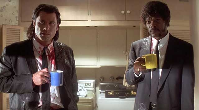 pulp fiction coffee scene