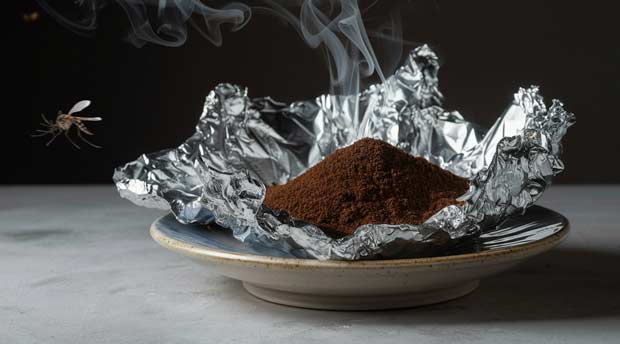 come scacciare le zanzare bruciare il caffe e un ottimo rimedio