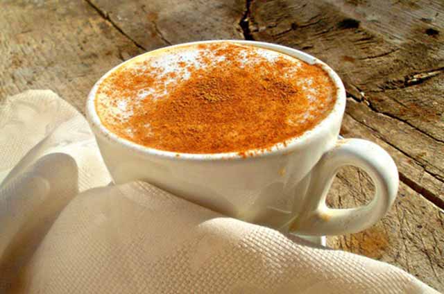 caffe con bruciata in polvere