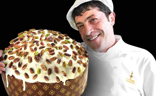 nicola fiasconaro and a great pistachio panettone