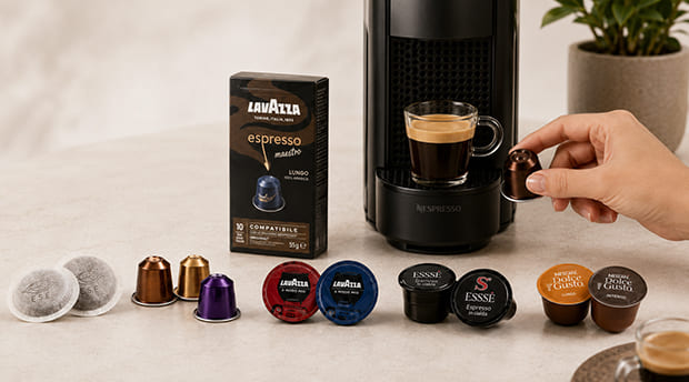 Come riconoscere il sistema di caffè