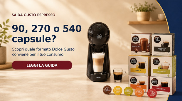 Dolce Gusto 90, 270 o 540 capsule