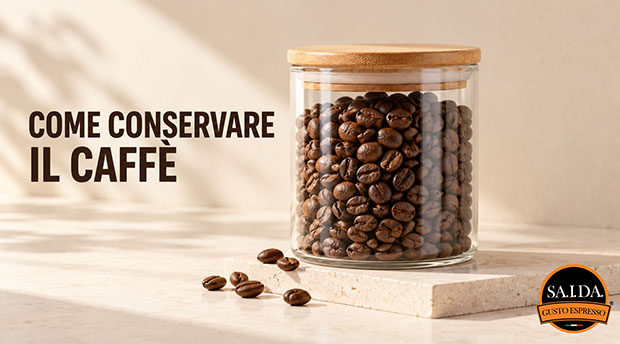 come conservare il caffè